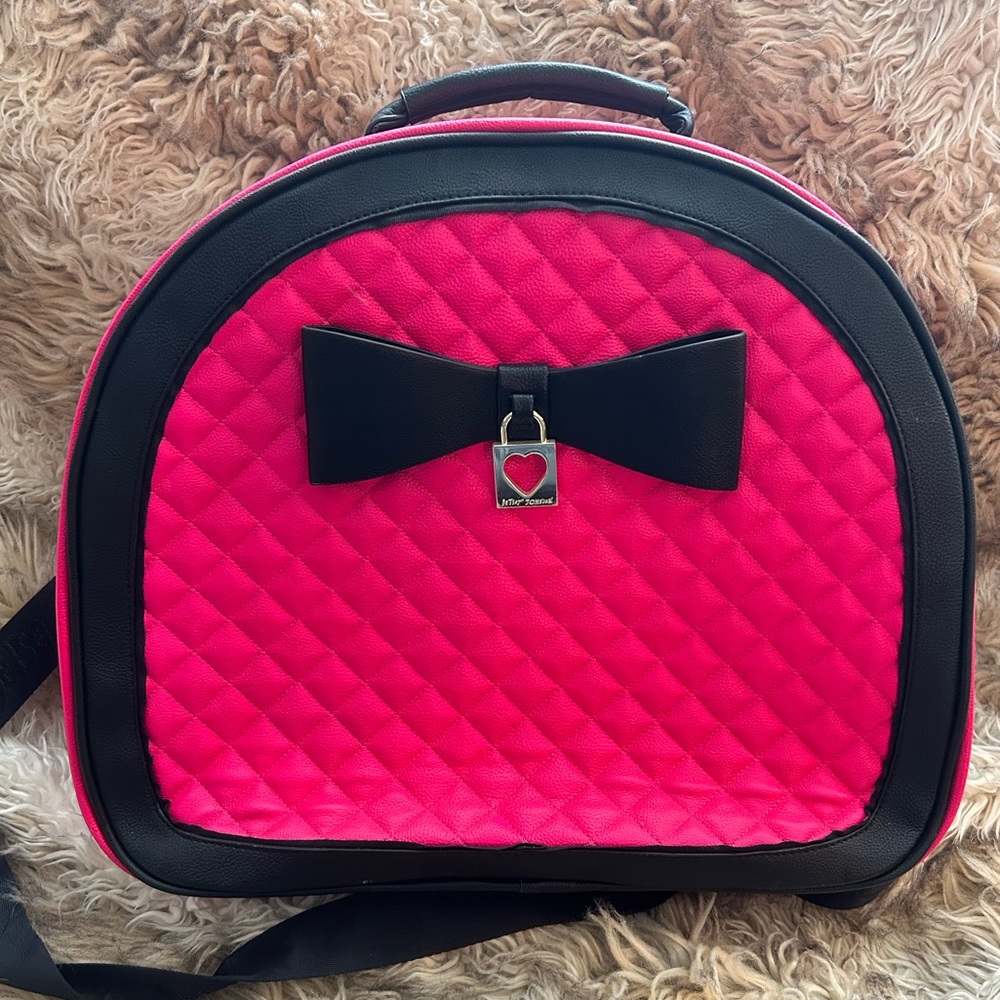 Betsey Johnson Train Case/Carry-On